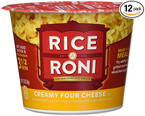 Rice a Roni Cups, Individual Cup 2.25 Ounce (Pack of 12 )