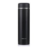 URBANE O2 Insulated Water BottleLeakproof 188 Stainless Steel Insulated Mug Keep Coffee Hot or Cold for hours6529217 OunceBlack A