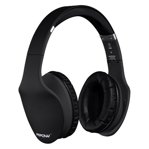 Mpow Muze Touch Foldable Wireless Bluetooth 40 Stereo Headphones Headset w Swipe Touch ControlNoise ReductionIsolationBuilt in Mic2 x 40mm driverUltra Bass