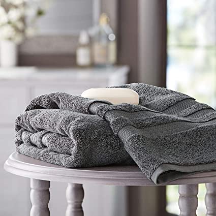 Member's Mark Hotel Premier Collection 100% Cotton Luxury Bath Sheet Towel - Grey