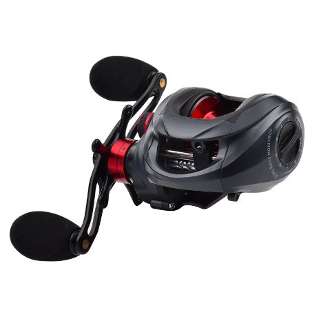 KastKing Spartacus Baitcasting Reel - Exceptional MicroCast Control Centrifugal and Magnetic Dual Brake System - Ultra Smooth 11   1 Shielded Stainless Steel Bearings Equipped with Carbon Fiber Drag - The Warrior for Bass Fishing and Saltwater Fishing - [2016 New Release Sale]