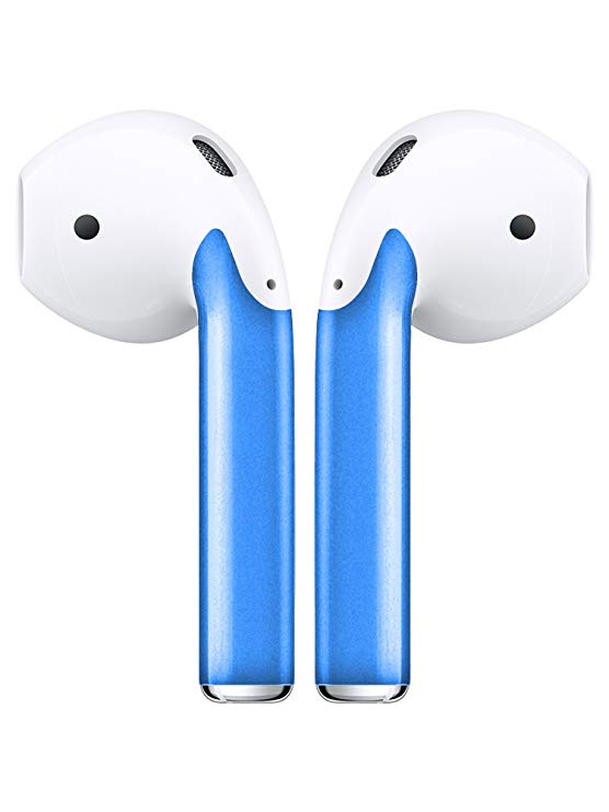 AirPod Skins Stylish and Protective Wraps - Covers for Your Apple AirPods (Cobalt Blue)