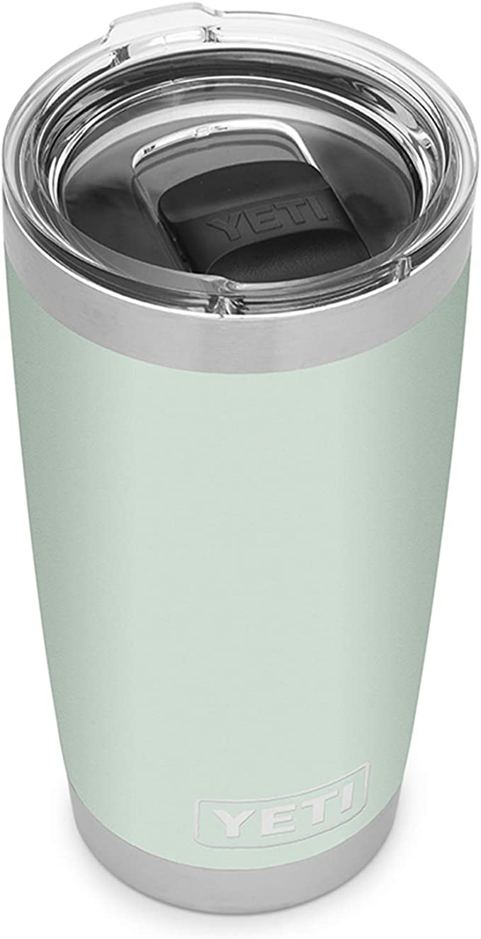 YETI Rambler 20 oz Tumbler, Stainless Steel, Vacuum Insulated with MagSlider Lid