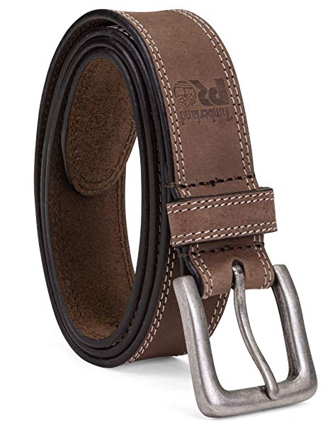 Timberland PRO Men's 38mm Boot Leather Belt