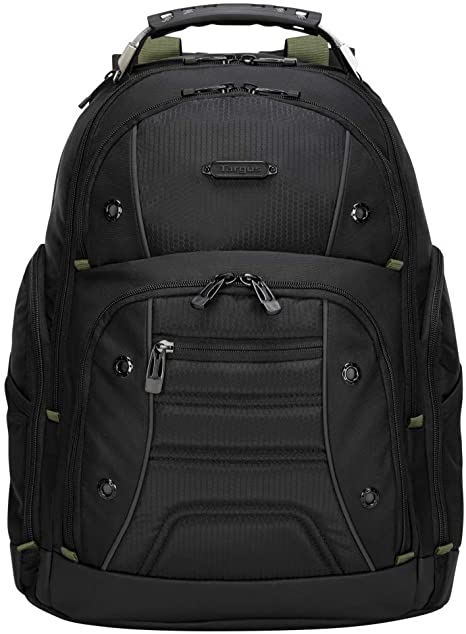 Targus Drifter II Backpack Designed for Business Professional Commuter to fit Laptop up to 17-Inch Screens, Black (TBB23901GL)