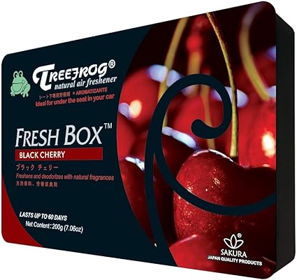 Treefrog Natural Air Freshener, Black Cherry Scent