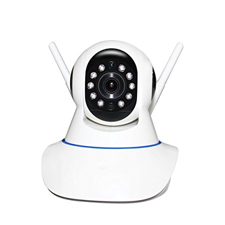 HD IP Camera 1080P WIFI Wireless Security Camera IR Night Vision Webcam Motion Detection Indoor Two-way Audio Camera With Micro SD Card Slot White