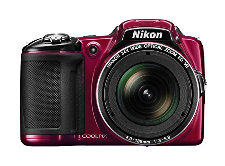 Nikon COOLPIX L830 Digital Camera (Red)