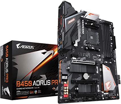 Gigabyte GA-B450 AORUS PRO AM4 ATX Motherboard