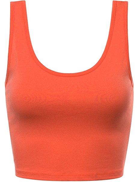 FPT Womens Basic Crop Tank Top