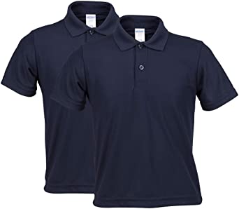 Gildan Youth Double Pique Polo, 2-Pack