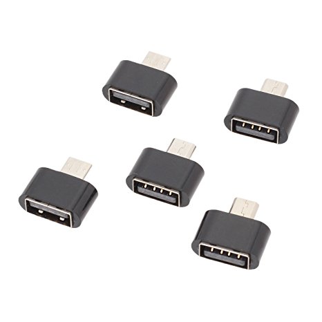 Micro USB Adapter 5pcs Mini Micro USB Male to USB 2.0 Female Adapter OTG Converter For Android