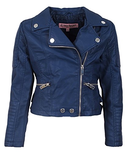 Urban Republic Girls' Ur Faux Leather Jacket