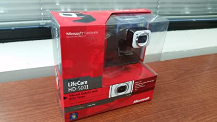 Microsoft LifeCam HD-5001 - Web camera - color - Hi-Speed USB