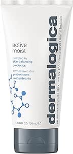 Dermalogica Active Moist Face Moisturizer (150 ml) | Oil-Free Lightweight Daily Hydrating Lotion | Helps Improve Skin Texture and Combats Surface Dehydration for Women and Men