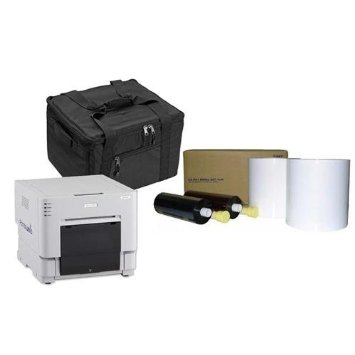 DNP RX1 Compact Pro Photo Booth   Portrait Printer BUNDLE w/carrying case   more
