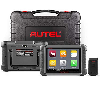 Autel Maxisys MS906BT Bluetooth Connection by VCI, Automotive Diagnostic Tool(Upgraded Version of DS708/MS906) with OE-level Diagnostics and ECU Coding Capability (English Only)