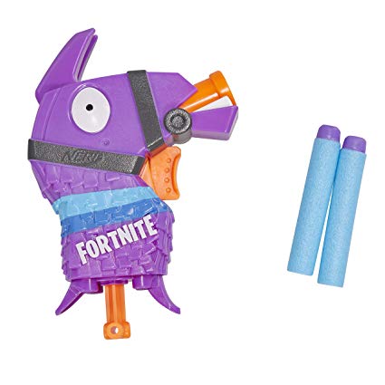 NERF Fortnite Llama Microshots Dart-Firing Toy Blaster & 2 Official Elite Darts