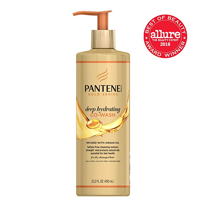 PANTENE PRO-V GOLD SERIES DEEP HYDRATING CO-WASH, 15.2 FL OZ (Packaging May Vary)