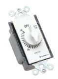 Intermatic FD30MWC 30-Minute Spring Loaded Wall Timer White