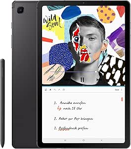 Samsung Galaxy Tab S6 Lite (édition 2022), écran TFT 10,4 Pouces, mémoire 64 Go, WiFi, Tablette Android avec S Pen, Oxford Gray, avec Garantie Fabricant 36 Mois [Exclusivement sur Amazon]