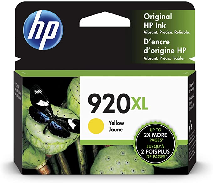 HP 920XL | Ink Cartridge | Yellow | CD974AN