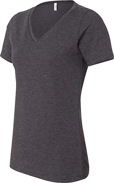 Bella   Canvas Ladies' Relaxed Jersey V-Neck T-Shirt