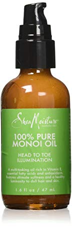 Shea Moisture 100 Pure Monoi Oil, 1.6 Ounce