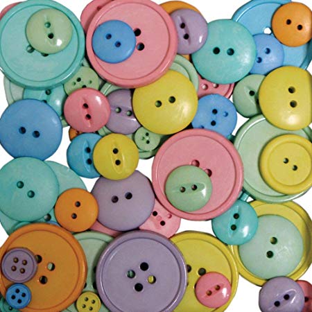 Blumenthal Lansing 3-1/2-Ounce Big Bag of Buttons, Happy