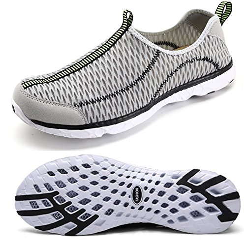 Oberm Womens & Mens Water Shoes Multifunctional Sneakers Quick-drying Lightweight Slip-on Running Aqua Shoes