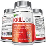 Pure Antarctic Krill Oil with Astaxanthin and K-REAL - 1000mg per serving - 60 Liquid Softgels - Contains DHA and EPA Omega 3s and Phospholipids - Sustainably Sourced and Third Party Tested for Maximum Freshness - Made in the USA in GMP Facility