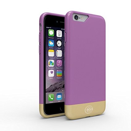 Cable and Case Flawless Series Slider Cover for Apple iPhone 6 - Lilac Gold