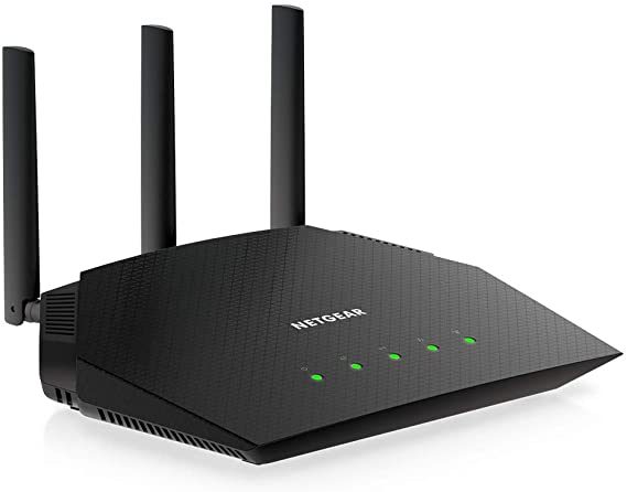 NETGEAR 4-Stream WiFi 6 Router (R6700AXS) – with 1-Year Armor Cybersecurity Subscription - AX1800 Wireless Speed (Up to 1.8 Gbps) | Coverage up to 1,500 sq. ft, 20  Devices