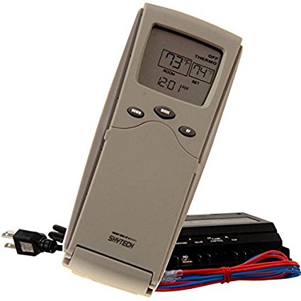 Skytech 9800330 SKY-3301PF Fireplace and Fan Remote Control with Programmable Thermostat