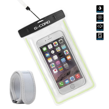 G-Cord® Waterproof Case for Apple iPhone 6s Plus 6 Plus Samsung Galaxy Note 5 Edge S7