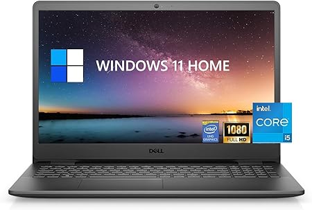 Dell 2023 Inspiron 15 Business Laptop, 15.6" 1920x1080 FHD, Intel i5-1135G7 2.4 GHz, 16GB, 1TB SSD,Intel Iris Xe Graphics,Webcam, WiFi,Bluetooth, Carbon Black, Win 11 Home