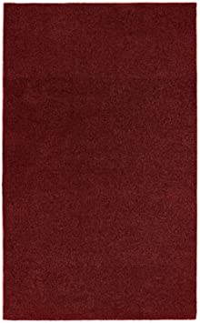 Garland Rug Room Size Bathroom Carpet, 5-Feet by 6-Feet, Burgundy