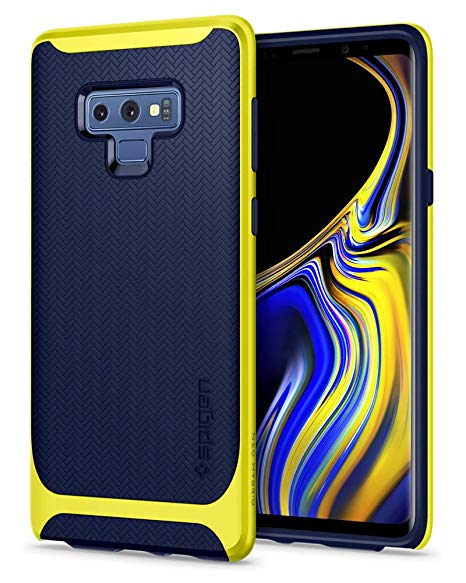 Spigen Galaxy Note 9 Case Neo Hybrid - Premium Reinforced Dual Frame Clear and Slim Protection for Samsung Galaxy Note 9 (2018) - Ocean Blue