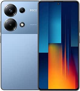 Xiaomi POCO M6 Pro Teléfono móvil, pantalla AMOLED, 6,67", 120 Hz, 12 512GB, procesador Helio G99-Ultra, cámara triple IA, 64 MP, batería de 5000 mAh, carga turbo de 67 W, versión global, azul