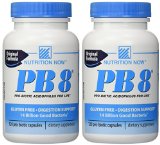Nutrition Now - PB 8 Pro-Biotic Acidophilus - 120 Capsules pack of 2