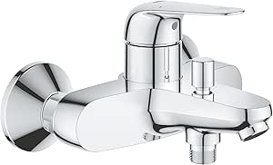 GROHE Swift Mitigeur Monocommande Bain/Douche, Installation Facile, Chromé, 24335001