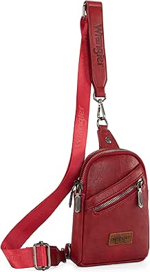 Wrangler Crossbody Sling Bags for Women Chic Sling Bag and Purses with Adjustable Strap Holiday Gift Choice