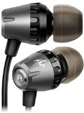 Sentey Amplitude X360 LS-4203 In-Ear Headphones with In-Line Micropho 15mm Drivers 35 mm Connector BlackSilver