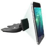 1 Magnetic Phone Mount CD Slot  iPhone 6 Car Mount  Universal Magnet Car Cell Phone Holder for iPhone 6S 6 Plus 6 5 5S 5C Samsung Galaxy HTC One Sony Nokia and Other Smartphones