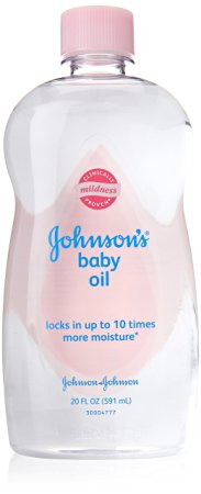 Johnson and Johnson Baby Oil, 20 Ounce
