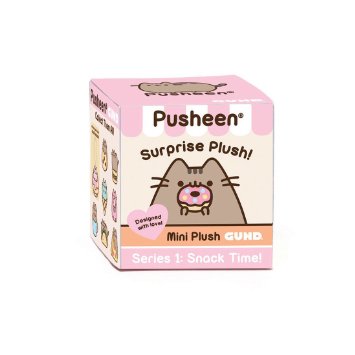 Gund Pusheen Blind Box Series #1 Surprise Plush, 3"
