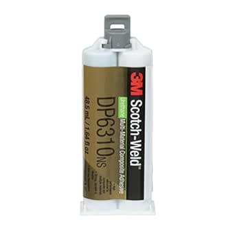 3M Scotch-Weld Composite Urethane Adhesive DP6310NS Green, 48.5 mL Duo-Pak