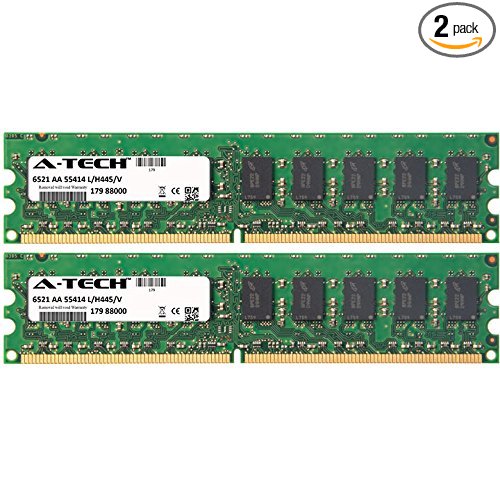 4GB KIT 2x 2GB For HP-Compaq Workstation Series xw4300 xw4300/CT xw4400 xw4600 xw4600/CT DIMM DDR2 ECC Unbuffered PC2-6400 800MHz Dual Rank RAM Memory