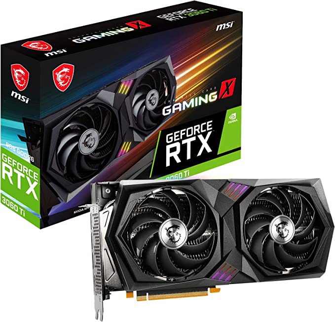 MSI GeForce RTX 3060 Ti Gaming X 8G LHR Graphics Card