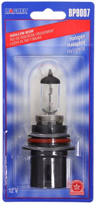 Federal Mogul/Champ/Wagner BP9007 High/Low Beam Auto Replacement Bulb, Halogen